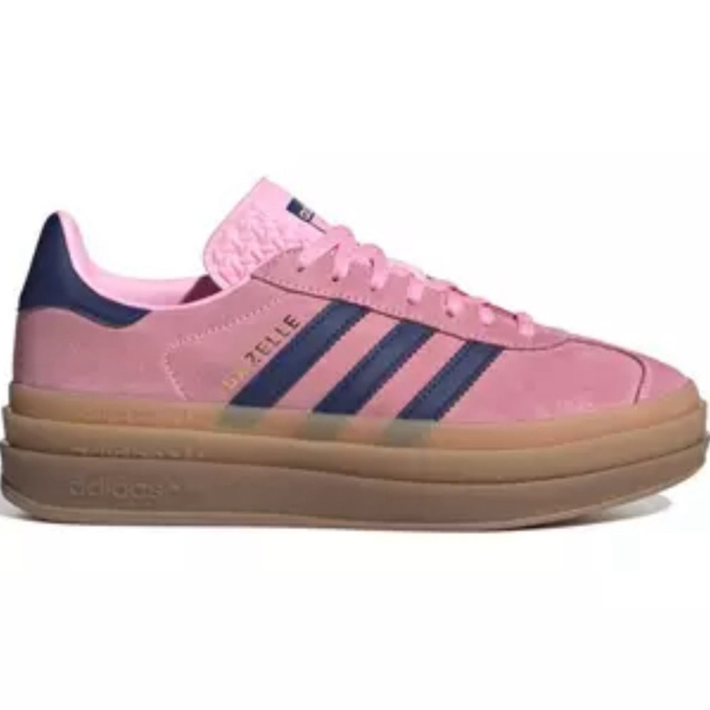 Pink Adidas Gazelle size 7.5 , like new condition